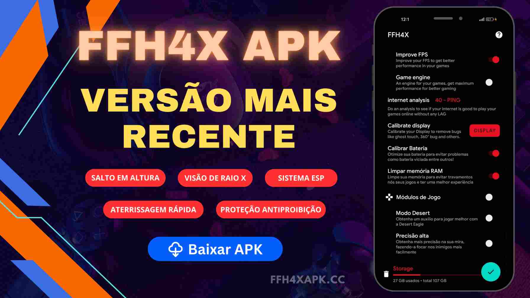 FFH4X APK Baixar